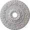 Ekena Millwork Vaduz Ceiling Medallion (Canopies up to 3 1/2"), 23 1/2"OD x 3 1/2"ID x 2 1/8"P, Ultra Pure White CM23VAUWF - alternate 1